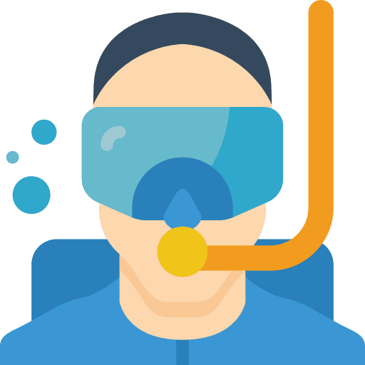 Diver diver work person icon