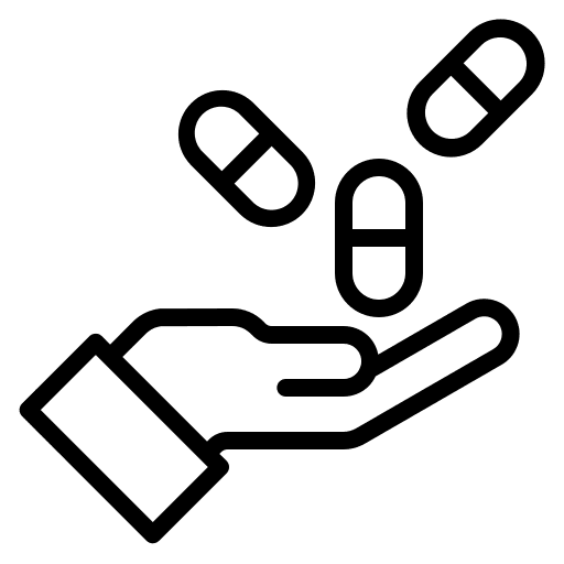 Drugs medicine health healthcare and medical icon