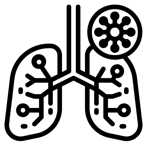 Lungs lungs respiration anatomy icon