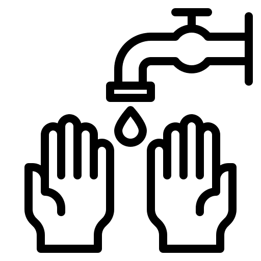 Washing hand hands epidemic prevention hygienic icon