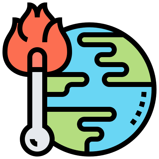 Global warming earth ecology and environment planet icon