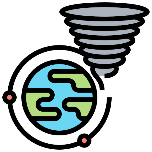 Storms sky storms raining icon