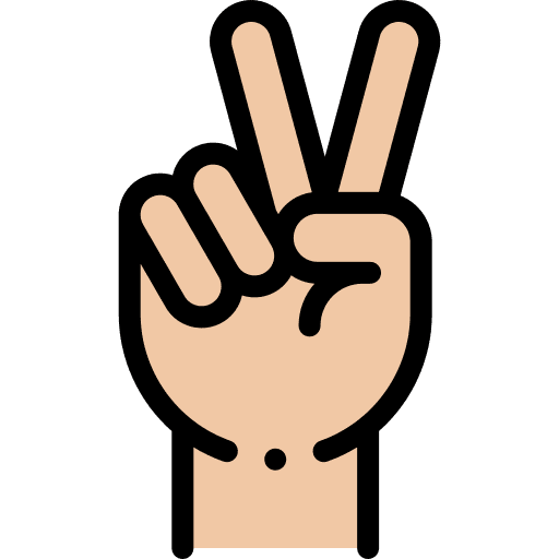 Peace symbol symbol miscellaneous gestures icon