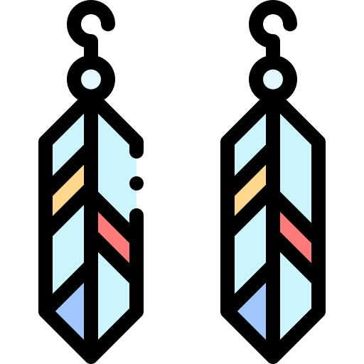 Earrings precious stone miscellaneous earrings icon