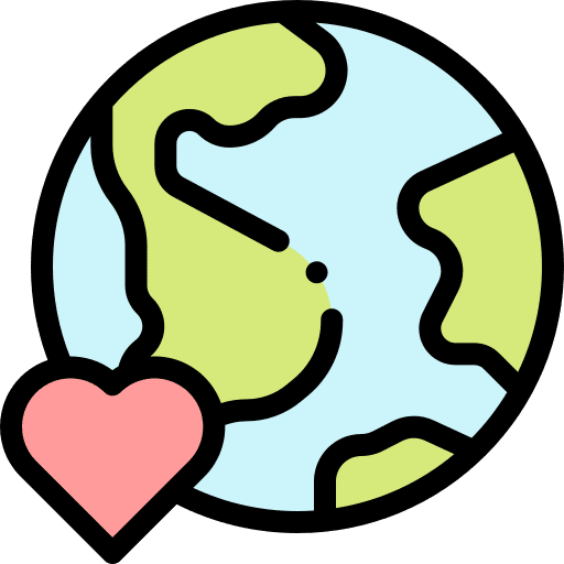 Green planet sustainability green earth plant icon