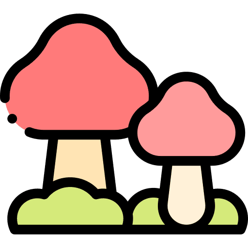 Mushroom mushroom fungi food and restaurant icon