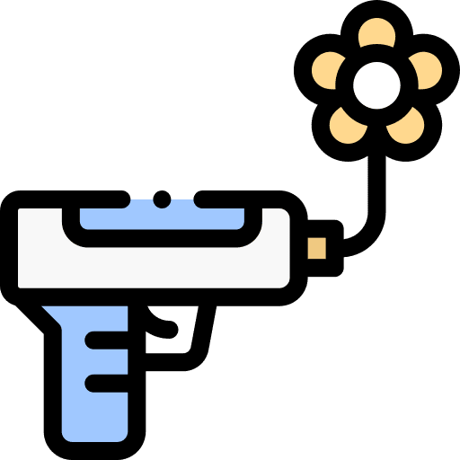 No war hippie no war weapon icon