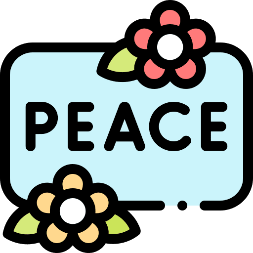Peace hippies activism love icon