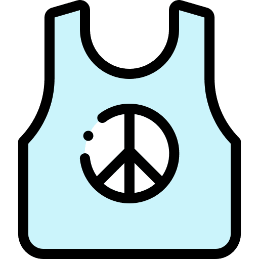 T shirt hippie miscellaneous fashion icon