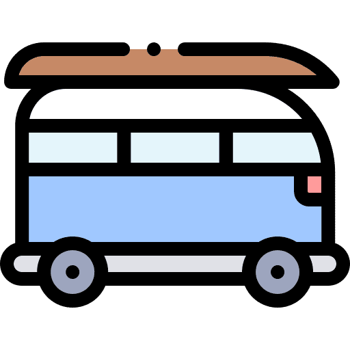 Van vintage van miscellaneous icon