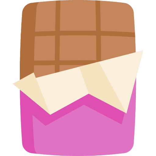 Chocolate snack dessert food and restaurant icon