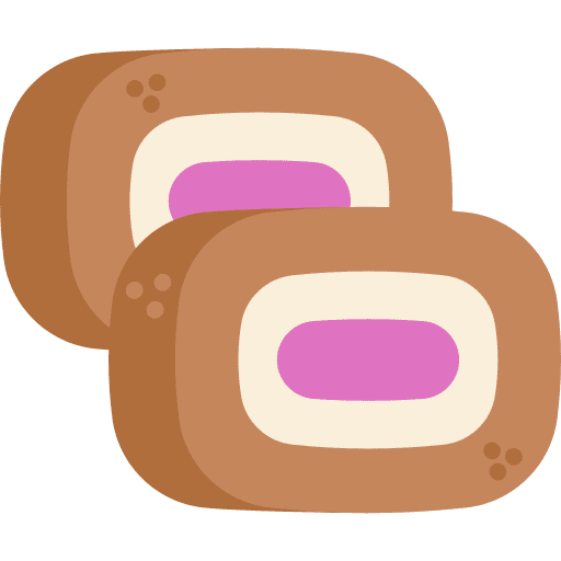 Chocolate roll chocolate sweet dessert icon