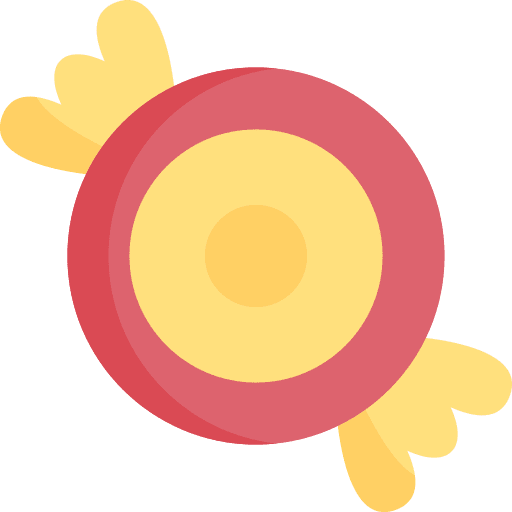 Candy sweet wrapper candy icon