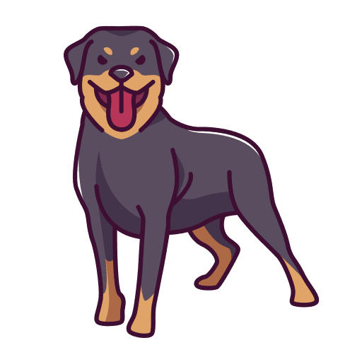 Rottweiler pets rottweiler pet icon