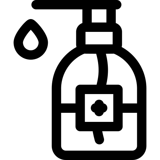 Hydroalcoholic gel hand gel alcohol gel healthcare and medical icon