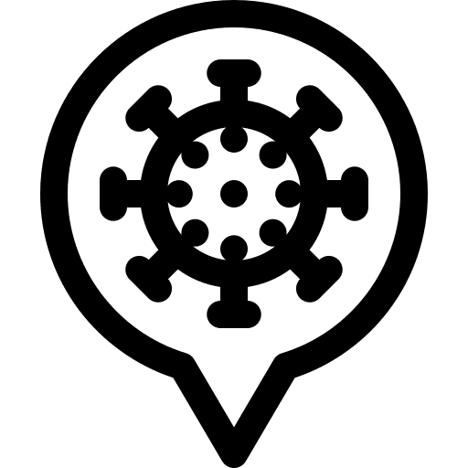 Coronavirus healthcare and medical covid 19 ncov icon