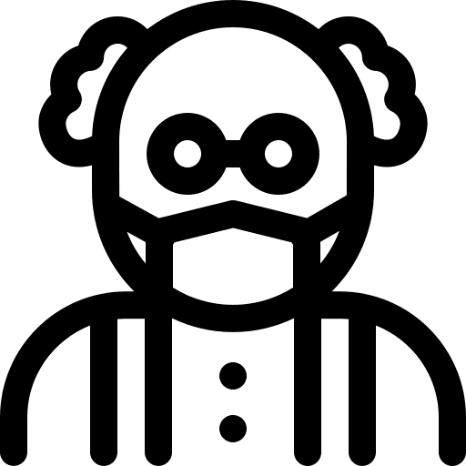 Medical mask security healthcare and medical medical mask icon