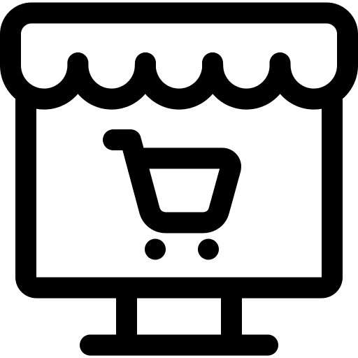 Online shopping online shopping shopping store online store icon