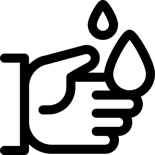 Washing hand hands and gestures hygiene washing hand icon