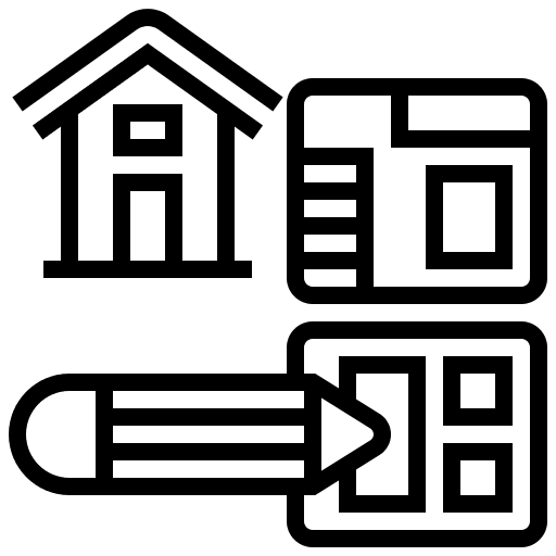 Blueprint plan draft blueprint icon