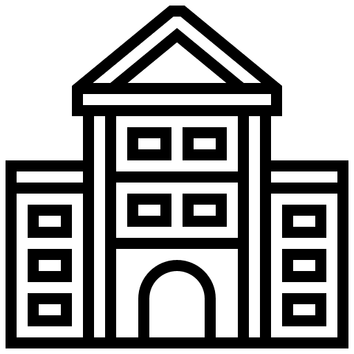 Building public architecture and city city icon