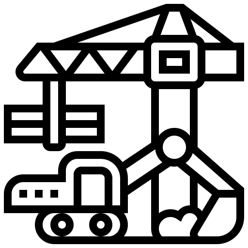 Construction real estate construction and tools construction icon