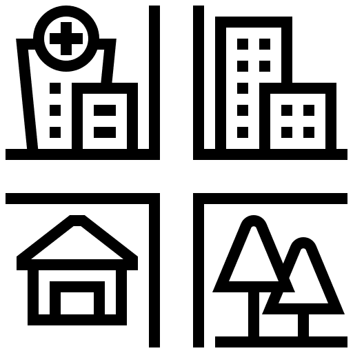 Infrastructure design urban infrastructure icon