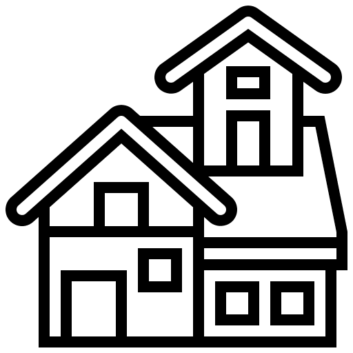 Medieval house construction medieval medieval house icon