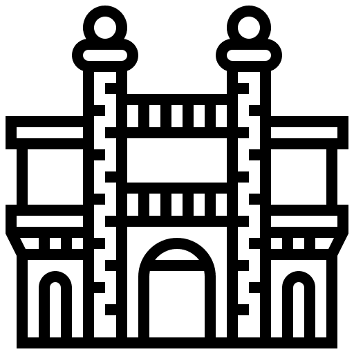 Castle castle monuments architectonic icon