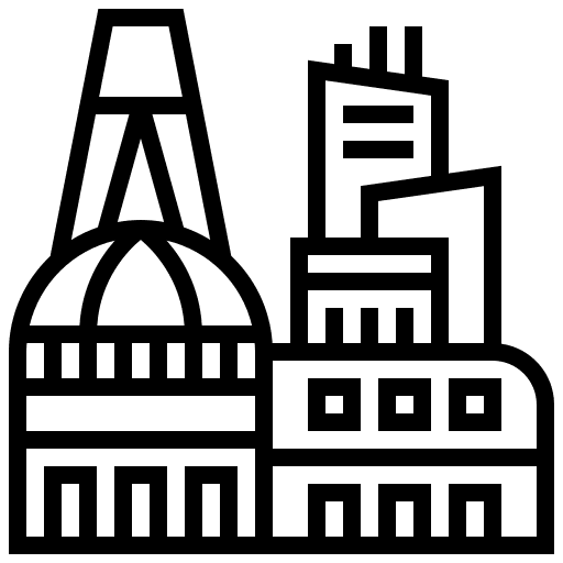 Metropolitan building architecture and city urban icon