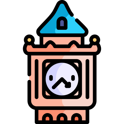 Big ben architecture and city big ben clock tower icon