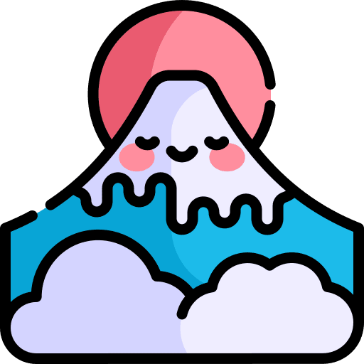 Fuji fuji nature japan icon