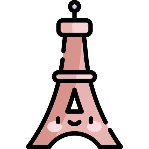 Eiffel tower landmark eiffel tower monument icon