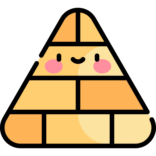 Pyramid art pyramid landmark icon