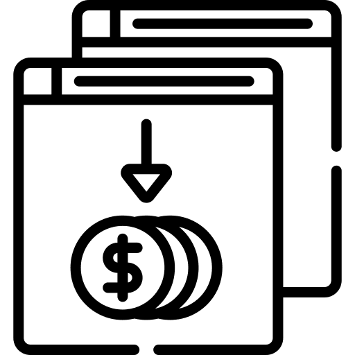 Browser business crowdfunding browser icon