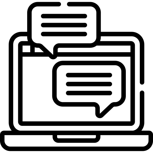 Chat conversation chat communications icon