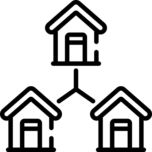 Network connected connection networking icon