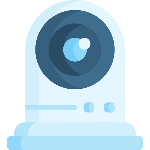 Web cam round webcam video videocam icon