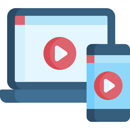 Responsive design computer adaptive smartphone icon