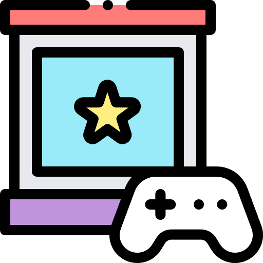 Arcade technology arcade computer icon