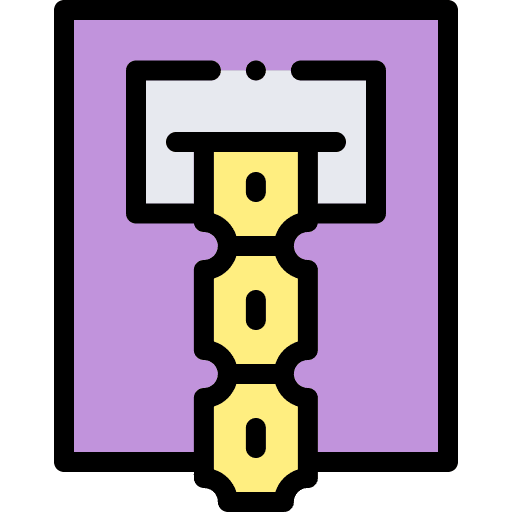 Ticket machine ticket machine gaming booth icon