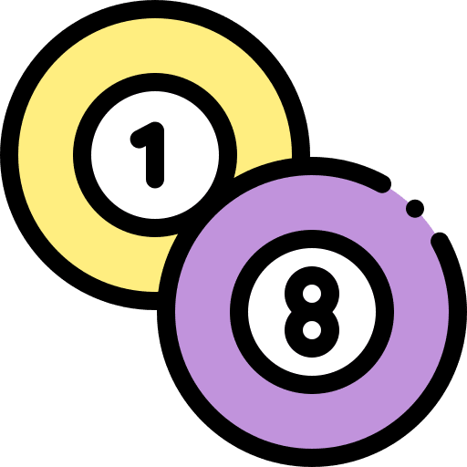 Billiard pool ball pool eight icon
