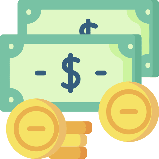 Money business and finance wealthy banknote icon