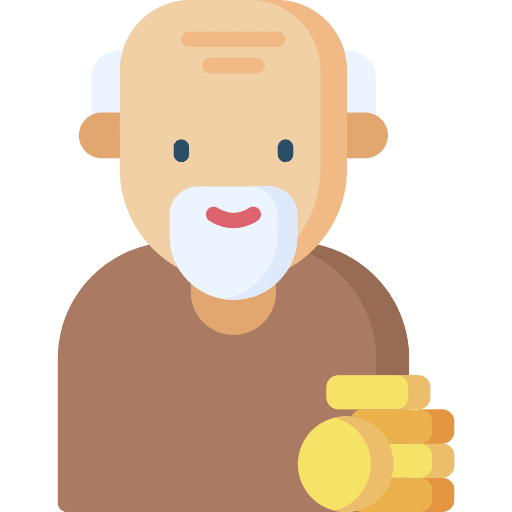 Retirement retirement man old people icon
