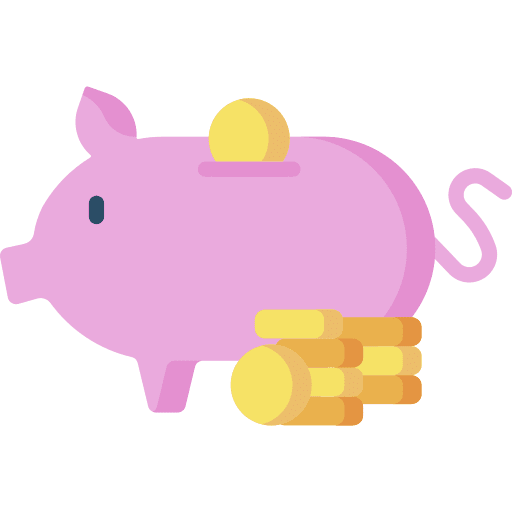 Piggy bank piggy bank coin save icon
