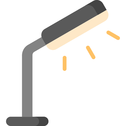 Desk lamp illumination desk lamp technology icon