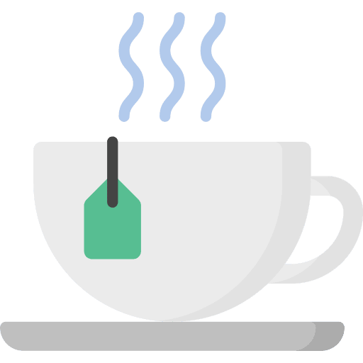 Tea cup mug chocolate food and restaurant icon