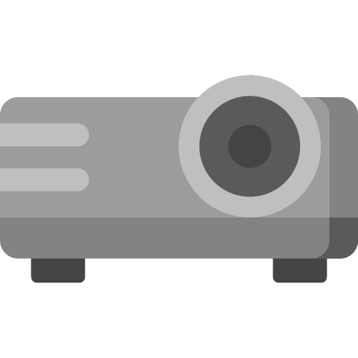 Projector electronics education image icon