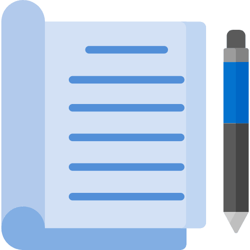 Report work files and folders document icon