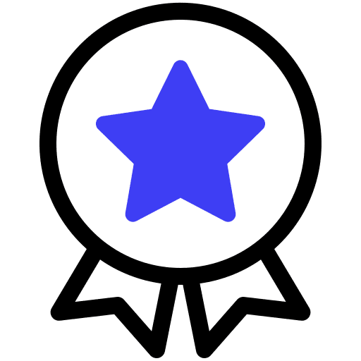 Awards certificate awards medal icon